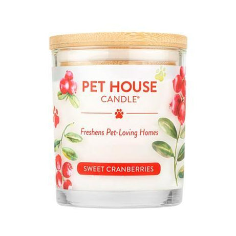 Pet House Candle Sweet Cranberty