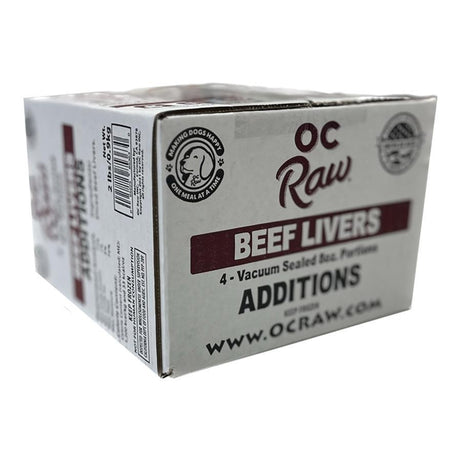 OC Raw Beef Liver - Frozen