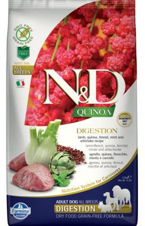 Farmina Dog Dry QUINOA GF Digestion Lamb, Fennel & Mint