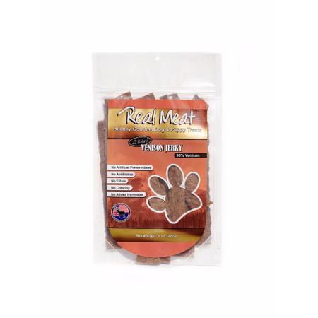 Real Meat Dog Treat Venison 4 oz