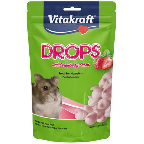 Vitakraft Yogurt Drops Strawberry Flavor for Hamsters