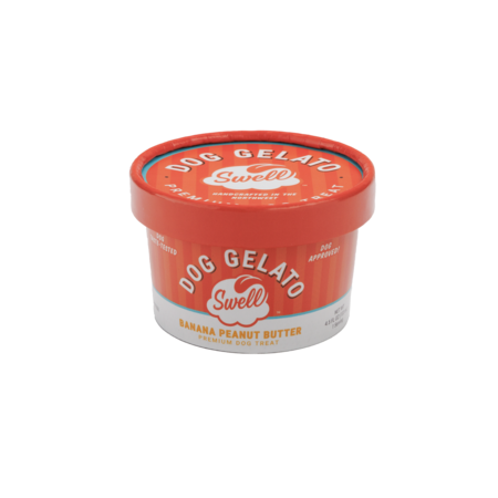 Swell Gelato Dog Treat Frozen Banana Peanut Butter