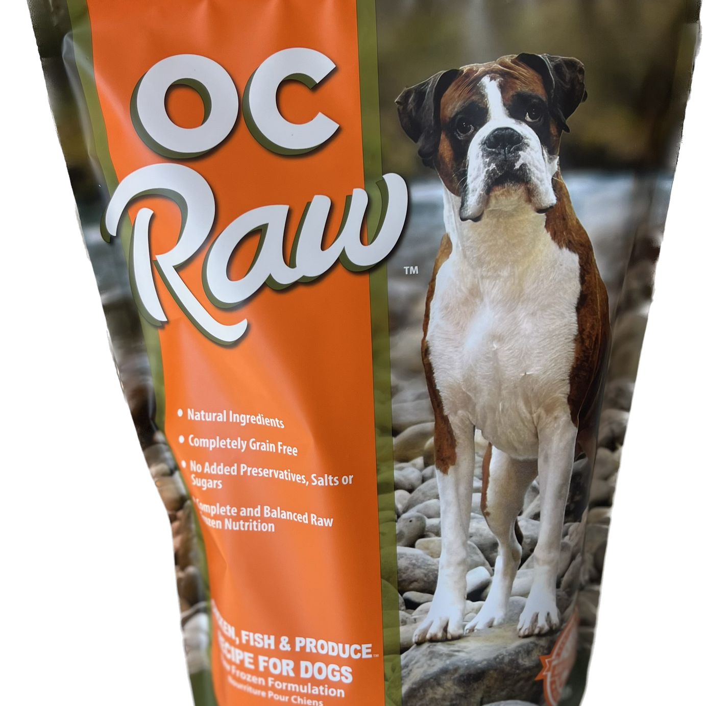 OC Raw Dog Chicken, Fish & Produce