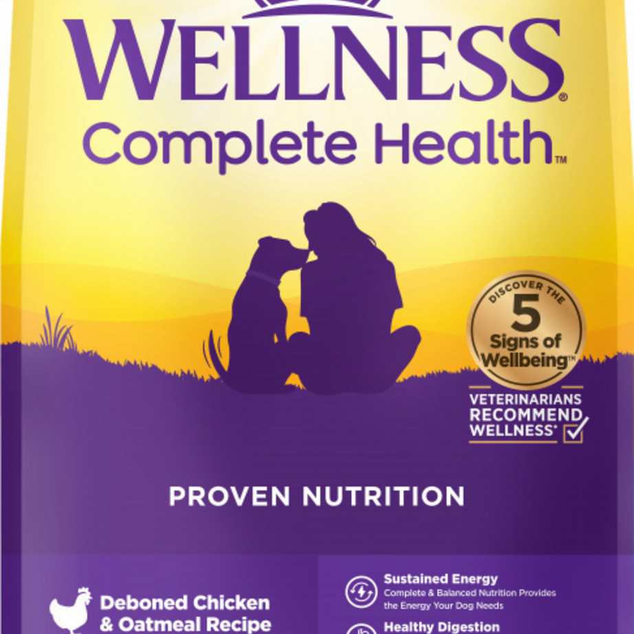 Wellness Complete Health Natural Chicken Recipe Dry Dog Food