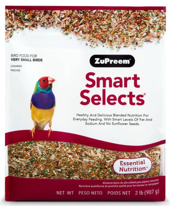 ZuPreem Smart Selects Bird Food Canaries & Finches 2lb