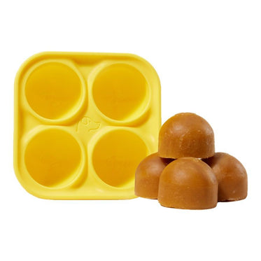 Woof Dog Toy Pupsicle Treat Tray Yellow