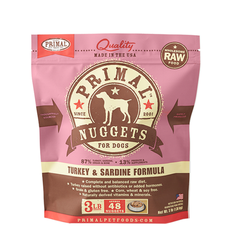 Primal Dog FRZ Turkey & Sardine