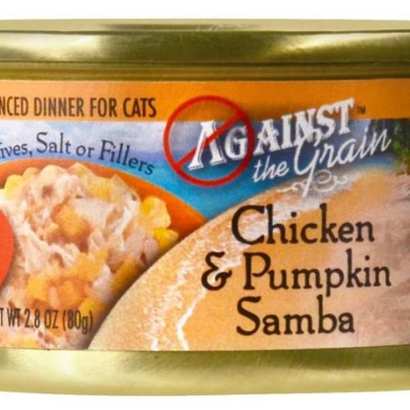 Against the Grain Chicken & Pumpkin Samba Dinner Wet Cat Food