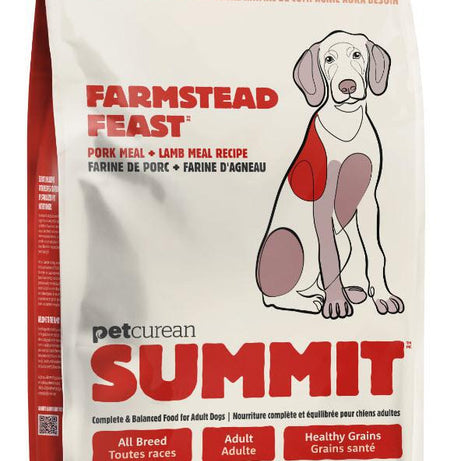 Petcurean: Summit: Farmstead Feast Pork & Lamb Recipe for Adult Dogs