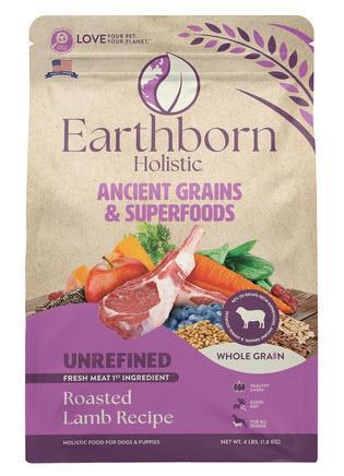 Earthborn Dog Food Unrefined Roasted Lamb