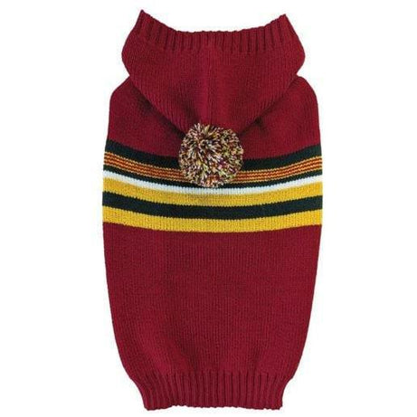 Pet Sweater - Hooded PomPom Sweater