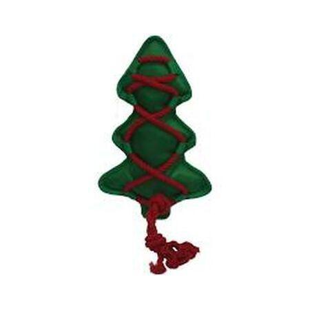 Multipet Holiday Cross Ropes Christmas Tree 12"