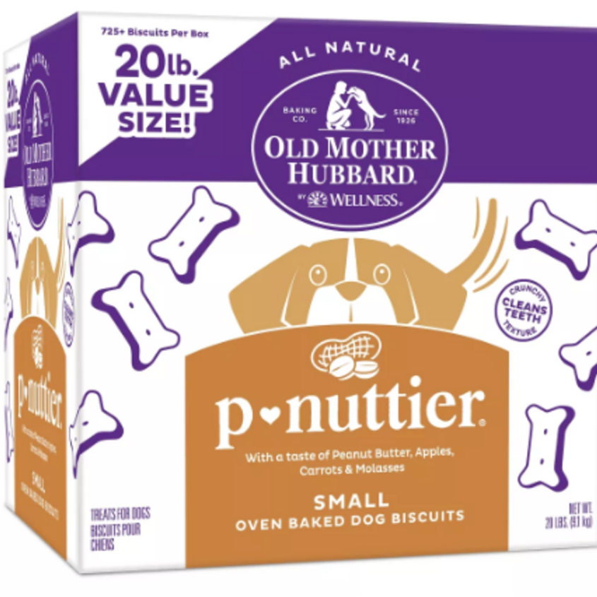 Old Mother Hubbard Crunchy Classic Natural P-Nuttier Dog Biscuits