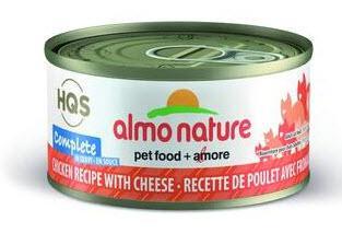 Almo Nature Cat Can Complete Chicken with Cheese 2.47 oz