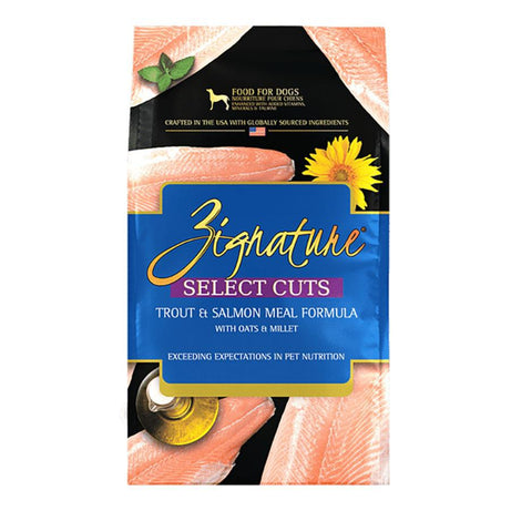 Zignature Dog Select Cuts Salmon with Super Grains 4lbs