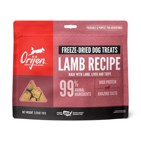 Orijen Freeze-Dried Dog Treats Grass-Fed Lamb