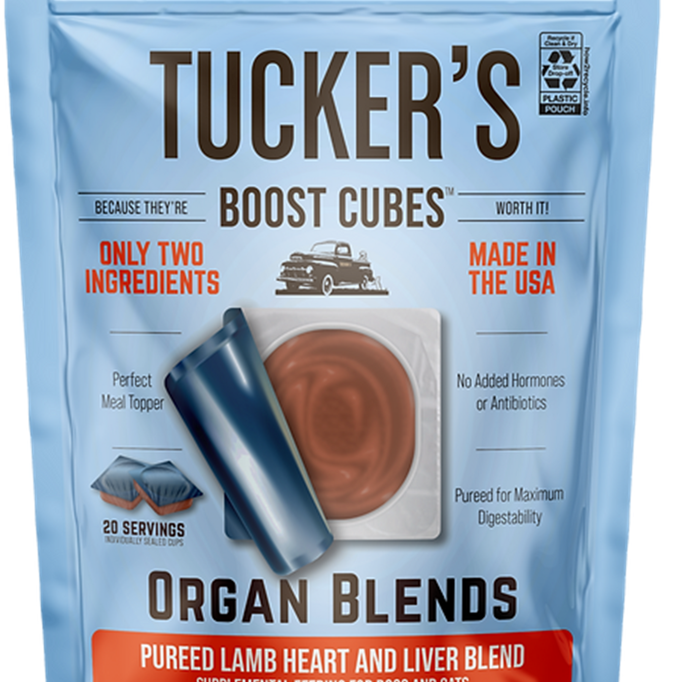 Tucker's Frozen Boost Cubes