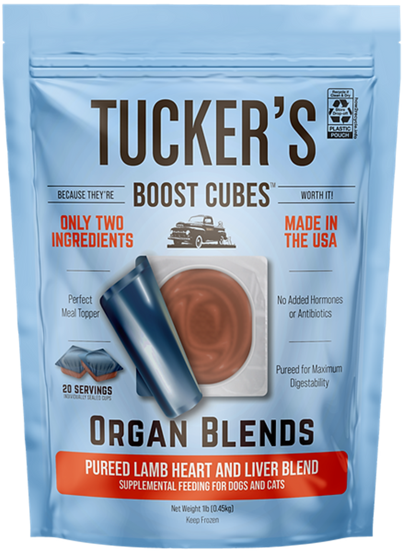 Tucker's Frozen Boost Cubes
