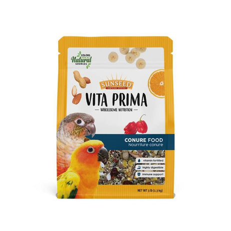 Sun Seed Vita Prima Conure Bird Food 3lb