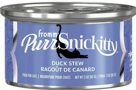 Fromm Cat Can PurrSnickitty Pate' Duck Stew 3 oz
