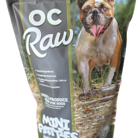OC Raw Dog Duck & Produce