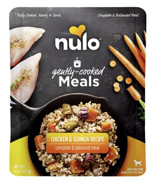 Nulo Dog Gently Cooked Meals Chicken & Quinoa Recipe 9oz Pouch