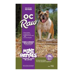 OC Raw Dog Frozen Food Rabbit & Produce