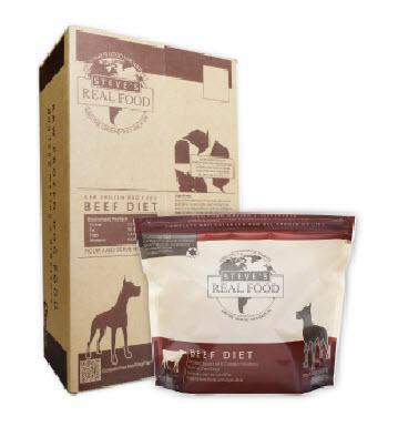 Steve's Frozen Dog & Cat Beef