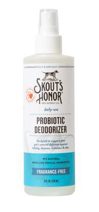 Skouts Honor Grooming Probiotic Deodorizer Unscented 8oz