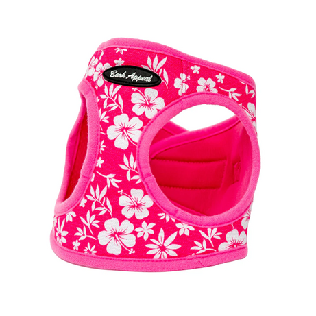 Bark Appeal Hibiscus Step In Harness, Pink