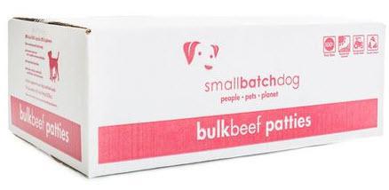 Small Batch Dog Frozen Sliders Beef