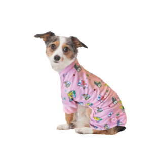 Pet Pajamas - Garden Gnomes Pink