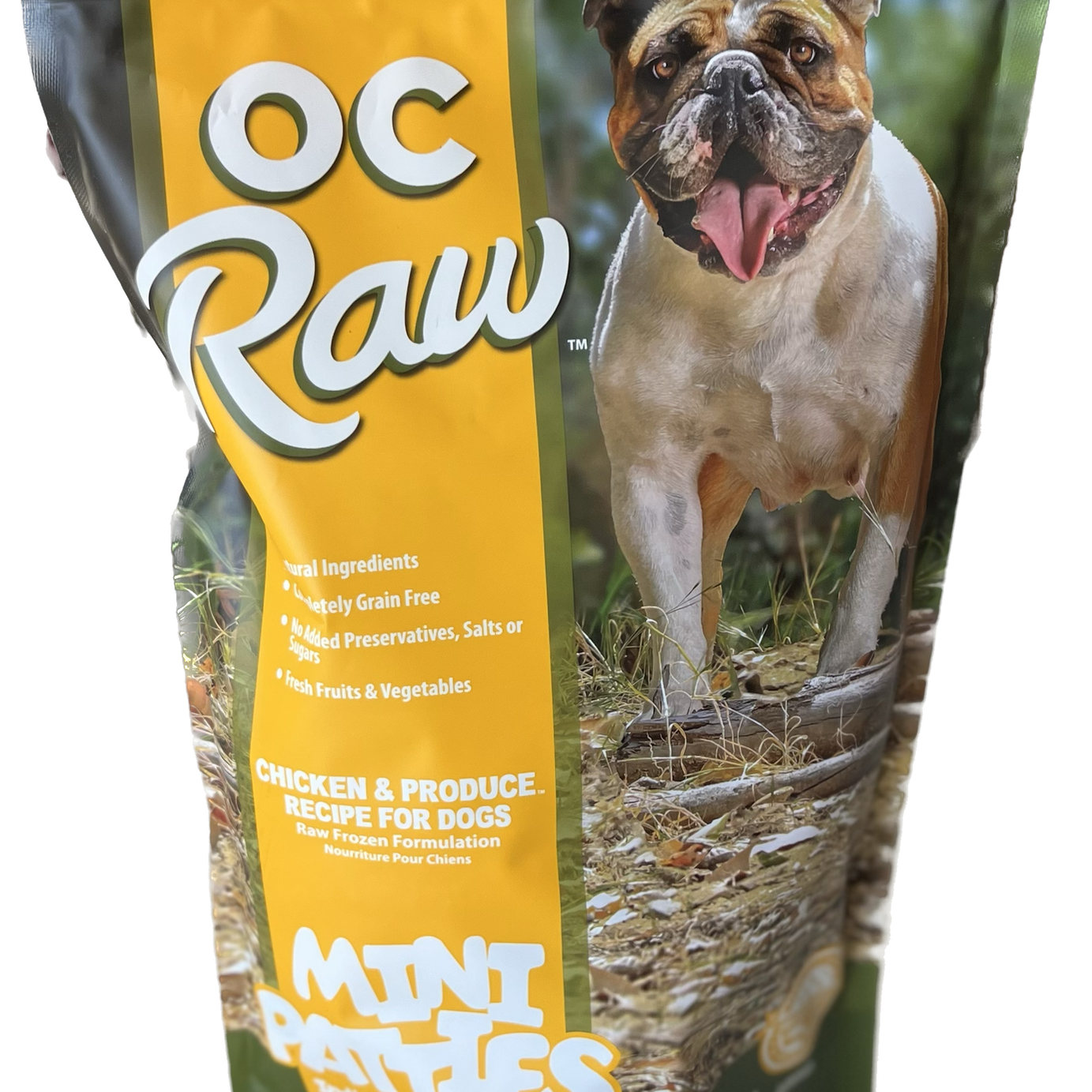 OC Raw Dog Chicken & Produce