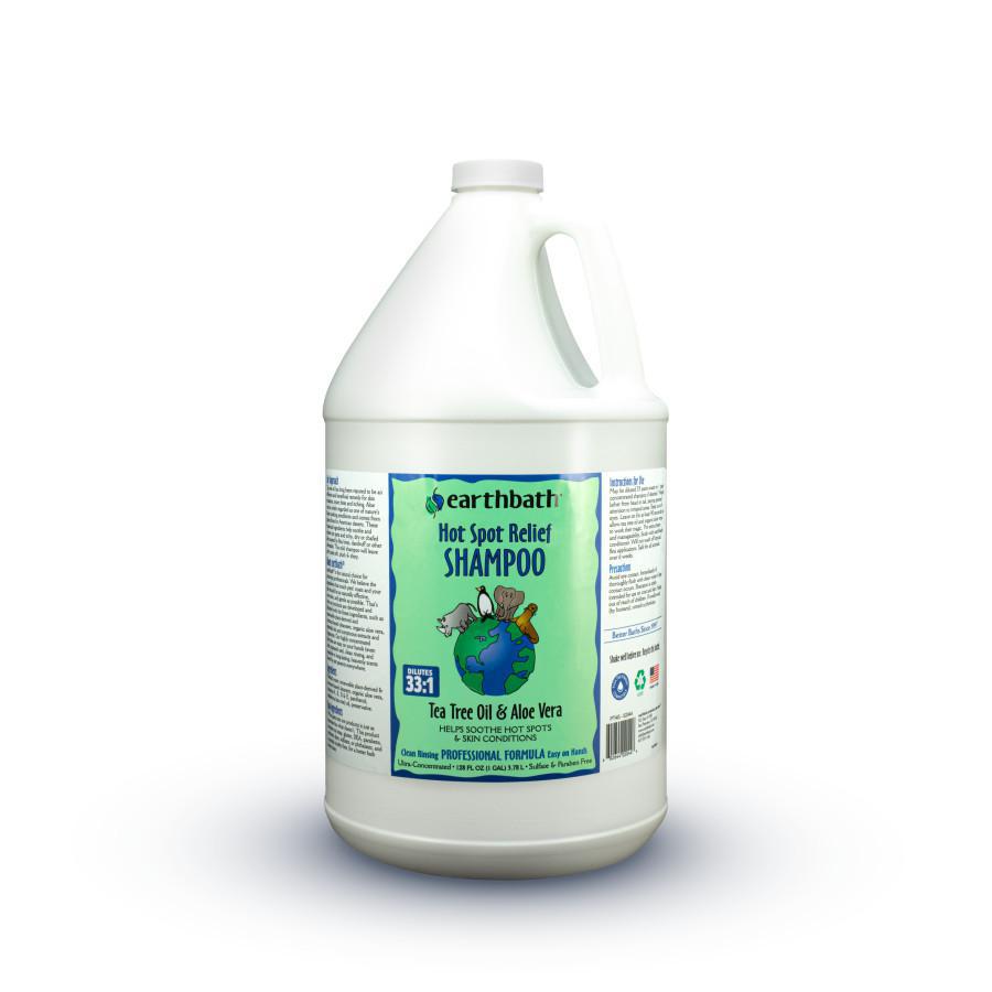 Earthbath Hot Spot Relief Shampoo, Tea Tree & Aloe Vera 128 oz