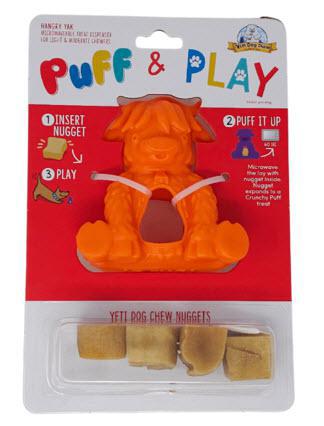 Yeti Hangry Yak Puff & Play Toy