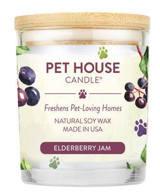 Pet House Candle Autumn 2022 Elderberry Jam 9 oz