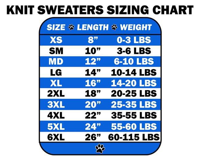 Pet Sweater (Assorted Colors)