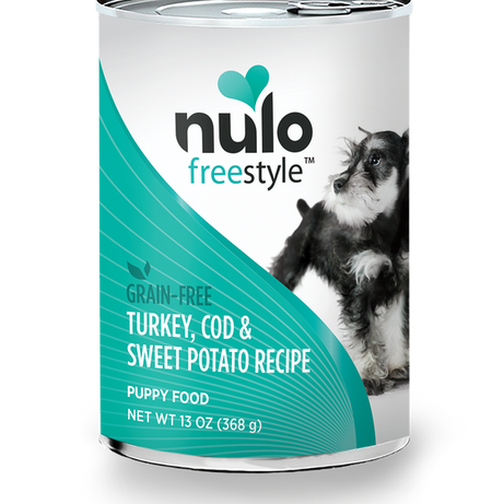 Nulo Puppy Can Turkey, Cod & Sweet Potato 13oz - Mr Mochas Pet Supplies