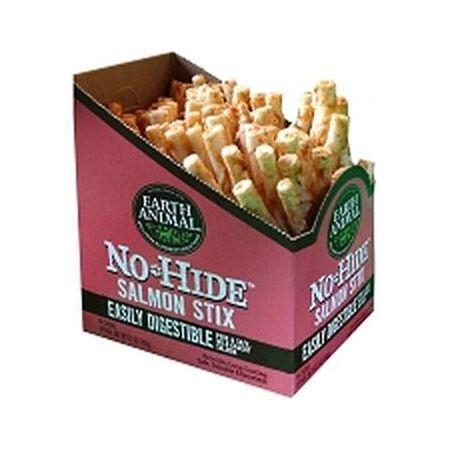 Earth Animal Dog Treat No Hide Salmon Chew