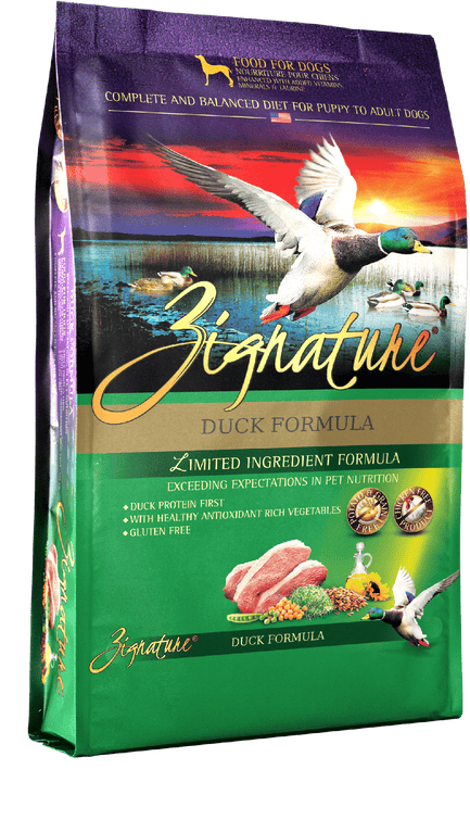 Zignature Dog Duck - Mr Mochas Pet Supplies