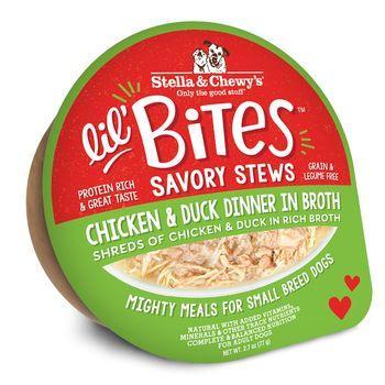 Stella & Chewys Lil Bites Stew Chicken & Duck in Broth 2.7oz