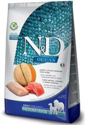 Farmina Dog Dry OCEAN GF Salmon, Cod & Cantaloupe Mini
