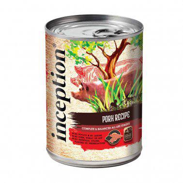 Inception Dog Can Pork Recipe 13 oz - Mr Mochas Pet Supplies