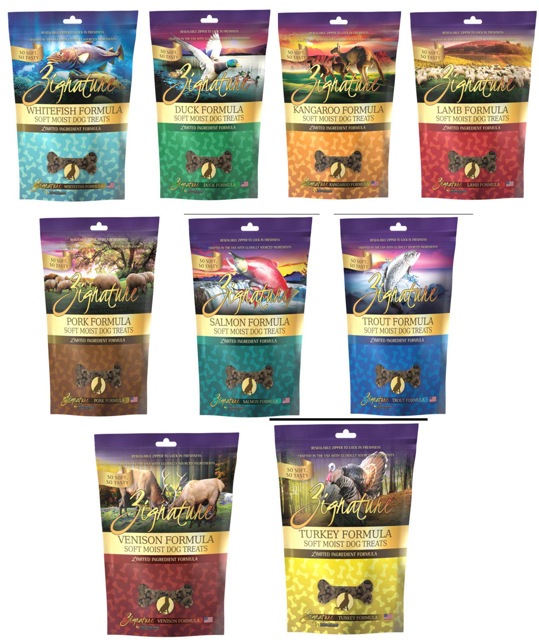 Zignature Dog Soft Moist Treats