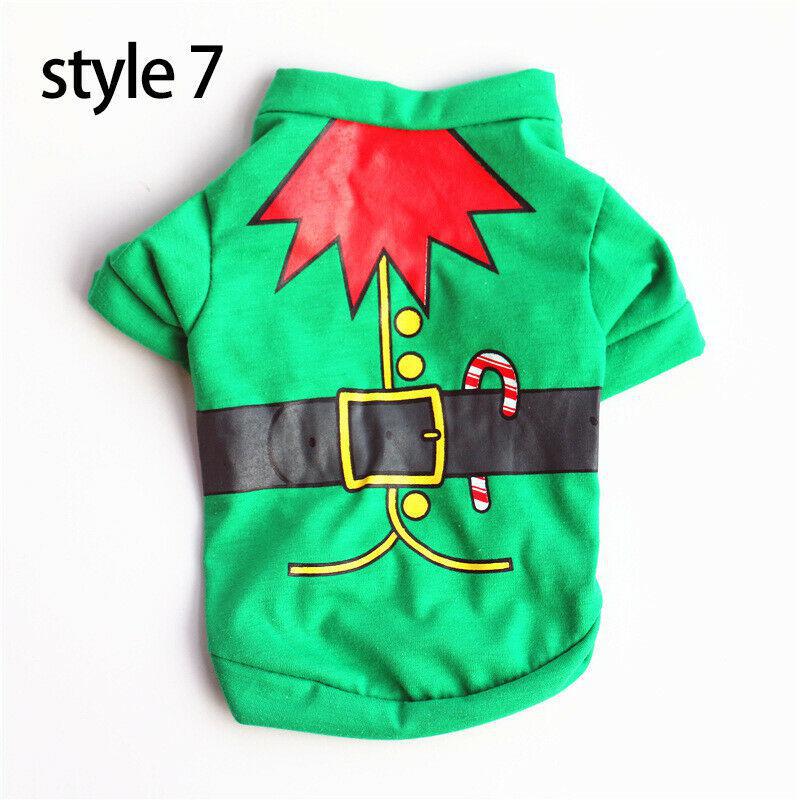 Elf Outfit T-shirt - Mr Mochas Pet Supplies