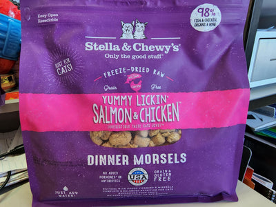 Stella & Chewys Cat FD Salmon & Chicken