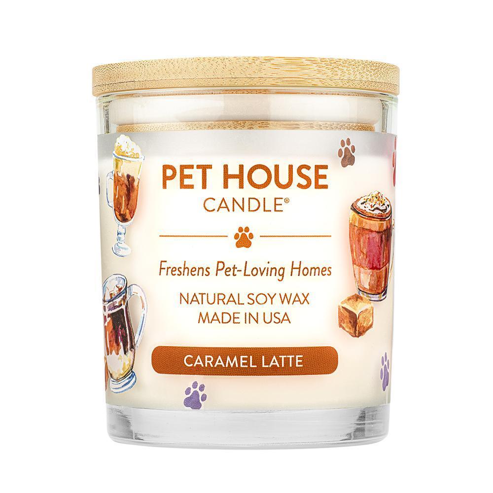 Pet House Candle  Caramel Latte