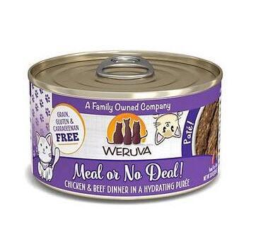 Weruva Cat Classic Can GF Pate Chicken & Beef - Meal Or No Deal