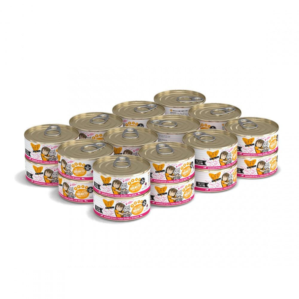 Weruva BFF Tuna & Salmon Soulmates Canned Cat Food - Mr Mochas Pet Supplies