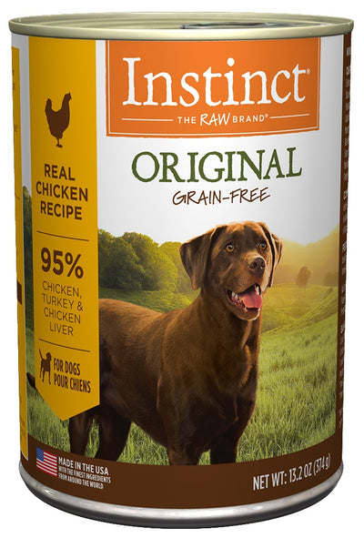 Instinct Grain-Free Chicken Formula Canned Dog Food - Mr Mochas Pet Supplies